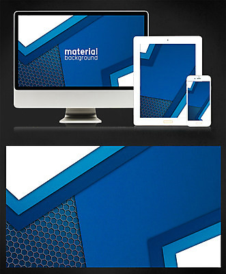 PSD 디자인 종이 백그라운드 일러스트 모바일 사람없음 태블릿 모니터 플랫 페이퍼아트 감성 메터리얼디자인 메터리얼백그라운드 국내일러스트 컨셉 전자제품 스마트기기 컴퓨터 파일형식