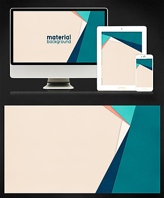 PSD 디자인 종이 백그라운드 일러스트 모바일 사람없음 태블릿 모니터 플랫 페이퍼아트 감성 메터리얼디자인 메터리얼백그라운드 국내일러스트 컨셉 전자제품 스마트기기 컴퓨터 파일형식