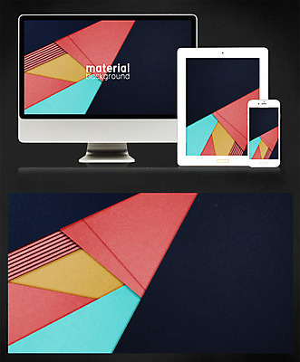 PSD 디자인 종이 백그라운드 일러스트 모바일 사람없음 태블릿 모니터 플랫 페이퍼아트 감성 메터리얼디자인 메터리얼백그라운드 국내일러스트 컨셉 전자제품 스마트기기 컴퓨터 파일형식