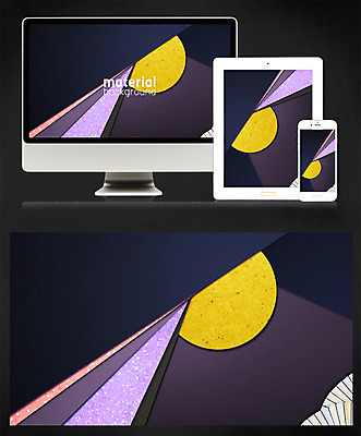 PSD 디자인 종이 백그라운드 일러스트 모바일 사람없음 태블릿 모니터 플랫 페이퍼아트 감성 메터리얼디자인 메터리얼백그라운드 국내일러스트 컨셉 전자제품 스마트기기 컴퓨터 파일형식