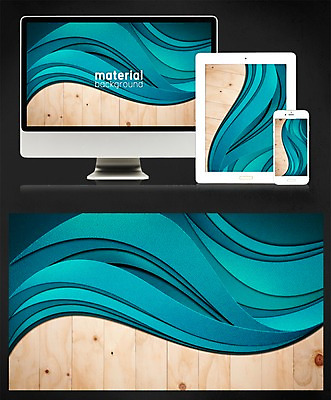 PSD 디자인 종이 백그라운드 일러스트 모바일 사람없음 태블릿 모니터 플랫 페이퍼아트 감성 메터리얼디자인 메터리얼백그라운드 국내일러스트 컨셉 전자제품 스마트기기 컴퓨터 파일형식