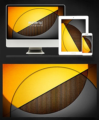 PSD 디자인 종이 백그라운드 일러스트 모바일 사람없음 태블릿 모니터 플랫 페이퍼아트 감성 메터리얼디자인 메터리얼백그라운드 국내일러스트 컨셉 전자제품 스마트기기 컴퓨터 파일형식