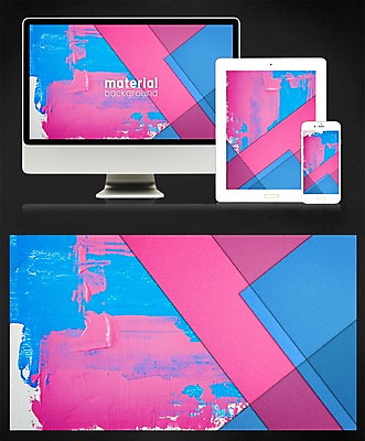 PSD 디자인 종이 백그라운드 일러스트 모바일 사람없음 태블릿 모니터 플랫 페이퍼아트 감성 메터리얼디자인 메터리얼백그라운드 국내일러스트 컨셉 전자제품 스마트기기 컴퓨터 파일형식