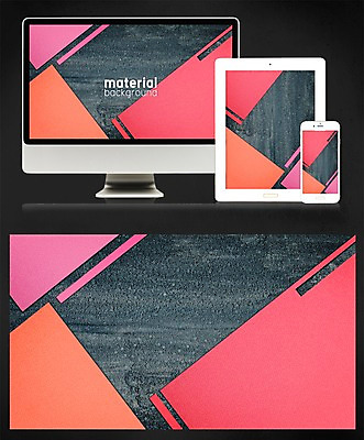 PSD 디자인 종이 백그라운드 일러스트 모바일 사람없음 태블릿 모니터 플랫 페이퍼아트 감성 메터리얼디자인 메터리얼백그라운드 국내일러스트 컨셉 전자제품 스마트기기 컴퓨터 파일형식