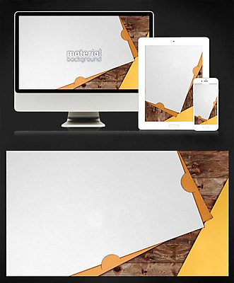 PSD 디자인 종이 백그라운드 일러스트 모바일 사람없음 태블릿 모니터 플랫 페이퍼아트 감성 메터리얼디자인 메터리얼백그라운드 국내일러스트 컨셉 전자제품 스마트기기 컴퓨터 파일형식