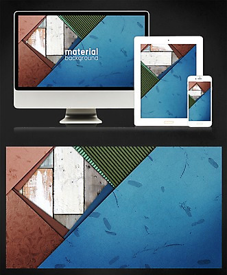 PSD 디자인 종이 백그라운드 일러스트 모바일 사람없음 태블릿 모니터 플랫 페이퍼아트 감성 메터리얼디자인 메터리얼백그라운드 국내일러스트 컨셉 전자제품 스마트기기 컴퓨터 파일형식