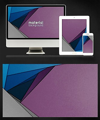 PSD 디자인 종이 백그라운드 일러스트 모바일 사람없음 태블릿 모니터 플랫 페이퍼아트 감성 메터리얼디자인 메터리얼백그라운드 국내일러스트 컨셉 전자제품 스마트기기 컴퓨터 파일형식