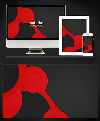 PSD 디자인 종이 백그라운드 일러스트 모바일 사람없음 태블릿 모니터 플랫 페이퍼아트 감성 메터리얼디자인 메터리얼백그라운드 국내일러스트 컨셉 전자제품 스마트기기 컴퓨터 파일형식