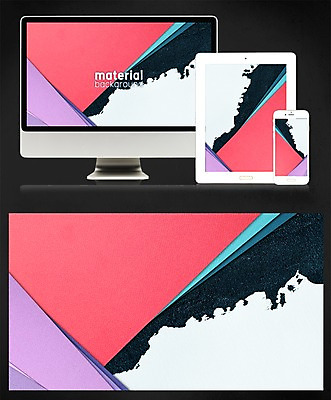 PSD 디자인 종이 백그라운드 일러스트 모바일 사람없음 태블릿 모니터 플랫 페이퍼아트 감성 메터리얼디자인 메터리얼백그라운드 국내일러스트 컨셉 전자제품 스마트기기 컴퓨터 파일형식