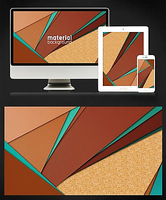 PSD 디자인 종이 백그라운드 일러스트 모바일 사람없음 태블릿 모니터 플랫 페이퍼아트 감성 메터리얼디자인 메터리얼백그라운드 국내일러스트 컨셉 전자제품 스마트기기 컴퓨터 파일형식