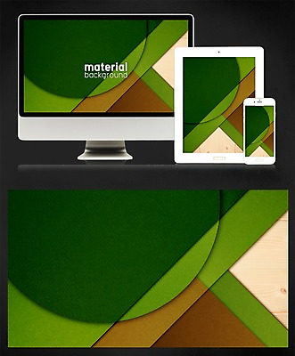 PSD 디자인 종이 백그라운드 일러스트 모바일 사람없음 태블릿 모니터 플랫 페이퍼아트 감성 메터리얼디자인 메터리얼백그라운드 국내일러스트 컨셉 전자제품 스마트기기 컴퓨터 파일형식