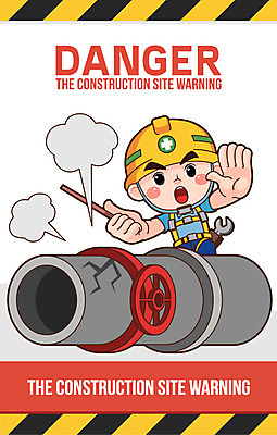 캐릭터 남자 산업 일러스트 경고 한명 안전 성인 건설현장 스패너 안전모 위험 예방 가스 산업안전 산업안전캐릭터 산업재해 가스관 사고안전 일러캐릭터 AI파일 1 컨셉 건설업 사람 공구 헬멧 안전장비 재해 산업캐릭터 파일형식 벡터