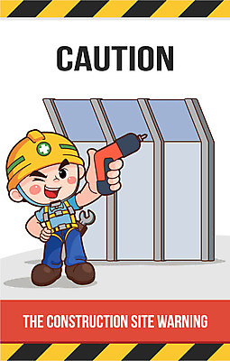 캐릭터 남자 산업 일러스트 경고 한명 안전 성인 건설현장 스패너 안전모 위험 예방 산업안전 산업안전캐릭터 사고안전 안전차단막 전동드라이버 전동드릴 일러캐릭터 AI파일 1 컨셉 건설업 사람 공구 드라이버_공구 헬멧 안전장비 드릴 산업캐릭터 파일형식 벡터