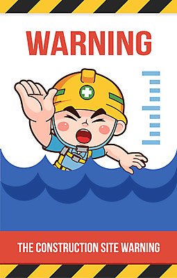 캐릭터 남자 산업 일러스트 경고 한명 안전 성인 건설현장 안전모 위험 예방 산업안전 산업안전캐릭터 산업재해 사고안전 수영금지 익사 일러캐릭터 AI파일 1 컨셉 건설업 사람 금지 헬멧 안전장비 재해 산업캐릭터 파일형식 벡터