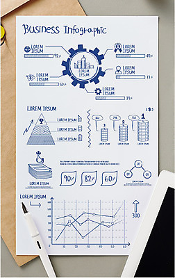 일러스트 비즈니스 통계 그래프 사람없음 자료 인포그래픽 성장 꺾은선그래프 국내일러스트 AI파일 파일형식 벡터