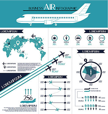 세계지도 일러스트 비즈니스 통계 그래프 비행기 사람없음 자료 인포그래픽 나침반 항공 국내일러스트 AI파일 지도 항공교통 대중교통 세계 파일형식 벡터