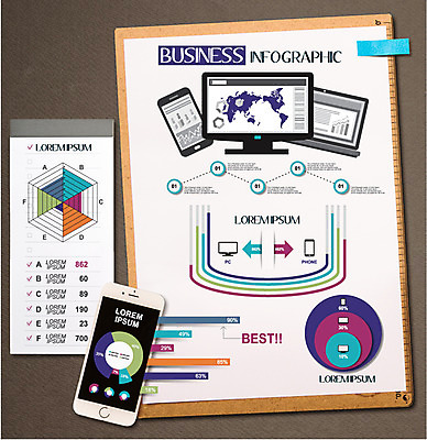일러스트 비즈니스 통계 그래프 사람없음 노트북 스마트폰 컴퓨터 자료 인포그래픽 성장 국내일러스트 AI파일 전자제품 핸드폰 스마트기기 파일형식 벡터