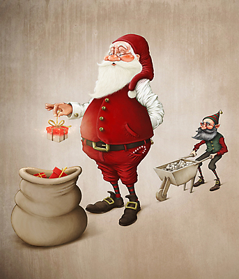 포토 JPG 해외이미지 전통 크리스마스 일러스트 휴가 요정 선물 사람없음 선물상자 산타클로스 준비 마법 옛날 웅장함 해외202004 해외포토 기념일 상자 파일형식 이미지허브