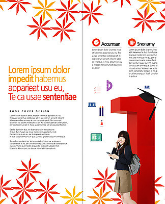 PSD 템플릿 편집 1 학생 표지디자인 북디자인 출판디자인 여자 교육 내지 리플렛 2단접지 북커버 학사모 청소년 한명 서기 팜플렛 상반신 옆모습 한국인 이미지템플릿 모자_잡화 뷰포인트 졸업 모션 사람 동양인 파일형식