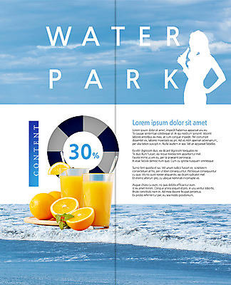 PSD 템플릿 편집 표지디자인 북디자인 출판디자인 실루엣 내지 리플렛 파도 바다 2단접지 북커버 오렌지 팜플렛 사람없음 여름휴가 바캉스 오렌지주스 튜브 이미지템플릿 과일 휴가 촬영기법 과일주스 파일형식 여름_계절