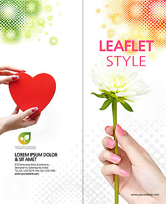 PSD 템플릿 편집 표지디자인 북디자인 손 출판디자인 표지 꽃 리플렛 2단접지 북커버 들기 사람 팜플렛 두명 신체부위 뷰티 하트 네일아트 이미지템플릿 모양 식물 모션 파일형식