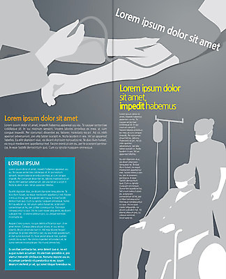 PSD 템플릿 편집 표지디자인 북디자인 출판디자인 실루엣 내지 리플렛 2단접지 북커버 의학 사람 팜플렛 여러명 신체부위 환자 간호사 링거 간호 휠체어 팔 혈압측정 이미지템플릿 다수 의료기기 촬영기법 의료진 측정 파일형식