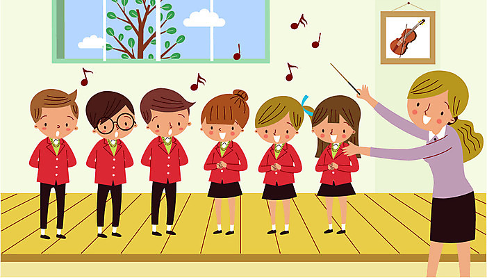 나무 구름 학생 여자 남자 교복 액자 음표 일러스트 창문 교실 학교 청소년 실내 여러명 성인 스쿨라이프 교사 바이올린 음악교육 지휘봉 지휘 합창 국내일러스트 AI파일 자연요소 식물 직업 라이프스타일 기호 옷 교육 음악 다수 노래 현악기 사람 내부 파일형식 벡터