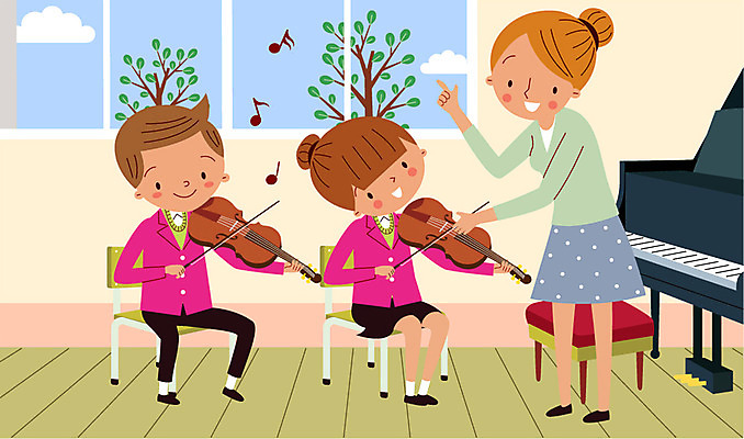 나무 구름 학생 여자 남자 교복 악기 연주 의자 음표 일러스트 창문 학교 청소년 성인 세명 스쿨라이프 교사 건반 피아노 바이올린 그랜드피아노 음악선생님 음악실 국내일러스트 AI파일 자연요소 식물 직업 라이프스타일 기호 옷 교육 음악 가구 현악기 사람 건반악기 파일형식 벡터