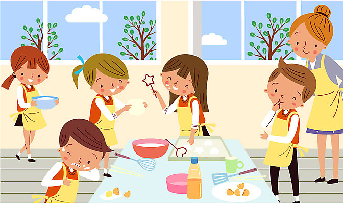 나무 학생 여자 남자 교복 일러스트 창문 교실 학교 청소년 주방용품 실내 요리 여러명 성인 스쿨라이프 교사 앞치마 가정시간 음식준비 국내일러스트 AI파일 식물 직업 라이프스타일 옷 교육 생활용품 다수 사람 내부 준비 파일형식 벡터