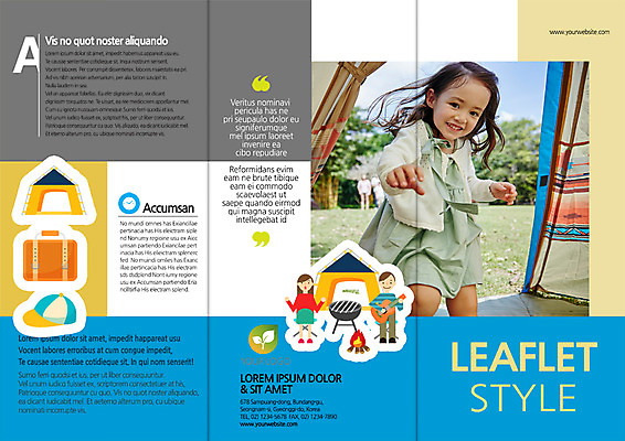 PSD 백인 템플릿 편집 표지디자인 북디자인 출판디자인 여자 표지 남자 어린이 리플렛 북커버 3단접지 텐트 팜플렛 세명 여행가방 캠핑 캡 이미지템플릿 서양인 모자_잡화 가방 레저 캠핑도구 사람 파일형식