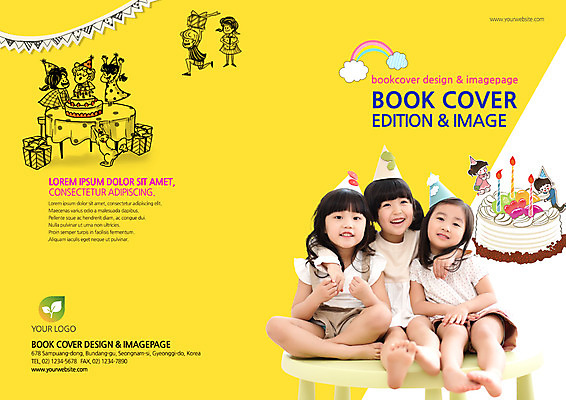 전신 PSD 템플릿 편집 표지디자인 북디자인 출판디자인 여자 표지 어린이 리플렛 북커버 서기 앉기 팜플렛 여러명 앞모습 고깔모자 한국인 생일 케익칼 이미지템플릿 모자_잡화 기념일 뷰포인트 다수 모션 사람 동양인 칼 파일형식