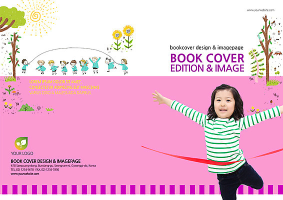 전신 PSD 템플릿 편집 표지디자인 북디자인 출판디자인 여자 표지 남자 어린이 리플렛 북커버 해바라기 미소 팜플렛 여러명 상반신 앞모습 유치원생 한국인 줄넘기 이미지템플릿 꽃 뷰포인트 다수 표정 사람 동양인 운동 파일형식