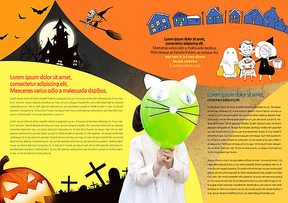 전신 PSD 템플릿 편집 표지디자인 북디자인 출판디자인 여자 남자 내지 어린이 리플렛 북커버 서기 팜플렛 상반신 앞모습 세명 분장 할로윈 풍선 잭오랜턴 이미지템플릿 뷰포인트 모션 사람 파일형식