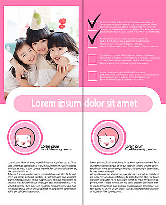 PSD 템플릿 편집 표지디자인 북디자인 출판디자인 여자 내지 어린이 리플렛 2단접지 북커버 미소 팜플렛 상반신 앞모습 세명 고깔모자 한국인 체크표시 이미지템플릿 모자_잡화 뷰포인트 표정 사람 동양인 확인 파일형식