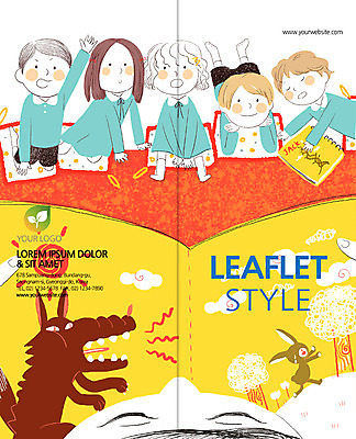 전신 PSD 템플릿 편집 표지디자인 북디자인 출판디자인 여자 표지 남자 어린이 리플렛 2단접지 북커버 동화 팜플렛 여러명 앞모습 토끼 늑대 반려 이미지템플릿 뷰포인트 다수 포유류 사람 반려동물 파일형식