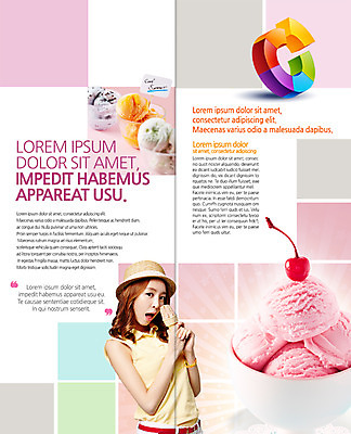 PSD 템플릿 편집 표지디자인 북디자인 출판디자인 여자 내지 리플렛 2단접지 북커버 아이스크림 한명 팜플렛 상반신 20대 성인 한국인 밀짚모자 딸기아이스크림 청년여자한명만 성인여자한명만 이미지템플릿 모자_잡화 1 디저트 사람 동양인 청년 여자한명만 성인여자만 청년여자만 파일형식