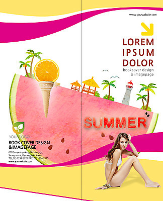전신 PSD 서양인 템플릿 편집 표지디자인 북디자인 영어 출판디자인 여자 표지 리플렛 2단접지 북커버 오렌지 여름음식 수박 등대 한명 앉기 팜플렛 성인 옆모습 여름 비키니 야자수 오두막 손짚기 성인여자한명만 제철음식 제철과일 이미지템플릿 외국인 나무 문자 1 계절 수영복 음식 뷰포인트 과일 모션 사람 손짓 제철 여자한명만 성인여자만 파일형식 여름_계절