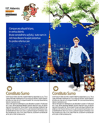 전신 PSD 서양인 템플릿 편집 표지디자인 북디자인 출판디자인 여자 남자 내지 어린이 리플렛 야경 2단접지 북커버 서기 팜플렛 성인 야외 앞모습 세명 캐리어 일본 나뭇가지 도시 도쿄 기모노 일본여행 이미지템플릿 외국인 나무 아시아 뷰포인트 해외여행 모션 사람 여행가방 야간 일본전통의상 파일형식 풍경_경치