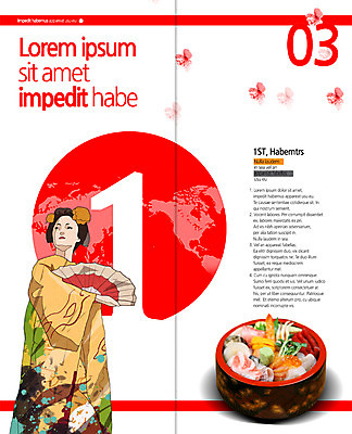 PSD 템플릿 편집 1 표지디자인 북디자인 출판디자인 여자 내지 리플렛 세계지도 2단접지 북커버 한명 팜플렛 상반신 숫자 일본 생선회 부채 기모노 일본인 일본여행 이미지템플릿 외국인 문자 아시아 해외여행 지도 사람 동양인 세계 회 일본전통의상 파일형식