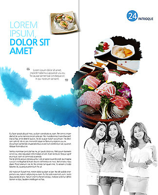 PSD 템플릿 편집 표지디자인 북디자인 출판디자인 여자 내지 리플렛 2단접지 북커버 팜플렛 상반신 20대 성인 앞모습 세명 친구 일본 한국인 생선회 일본여행 전복회 일본음식 이미지템플릿 아시아 음식 뷰포인트 해외여행 관계 사람 동양인 청년 회 파일형식