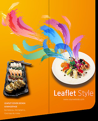 PSD 템플릿 편집 표지디자인 북디자인 출판디자인 표지 리플렛 2단접지 북커버 팜플렛 사람없음 일본 초밥 얼룩 일본음식 이미지템플릿 아시아 음식 파일형식