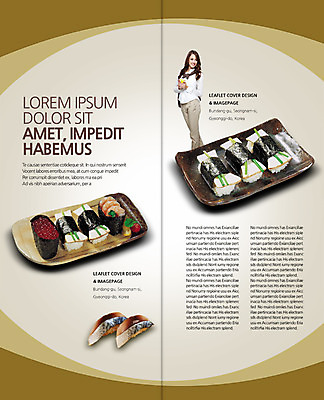 PSD 서양인 템플릿 편집 표지디자인 북디자인 출판디자인 여자 내지 리플렛 2단접지 북커버 한명 팜플렛 상반신 성인 일본 초밥 일본음식 이미지템플릿 외국인 1 아시아 음식 사람 파일형식
