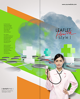 PSD 외국인 템플릿 편집 표지디자인 북디자인 출판디자인 여자 표지 리플렛 2단접지 북커버 의학 청진기 한명 팜플렛 상반신 성인 앞모습 의사 의사가운 연결 십자 녹십자 성인여자한명만 이미지템플릿 1 뷰포인트 의료기기 사람 인종 의료진 가운 여자한명만 성인여자만 파일형식