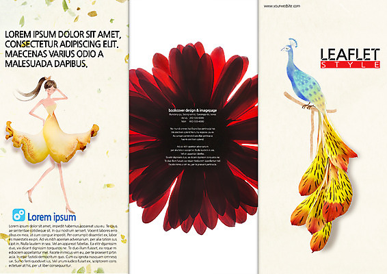 전신 PSD 템플릿 편집 표지디자인 북디자인 출판디자인 여자 표지 꽃 리플렛 북커버 3단접지 한명 팜플렛 앞모습 뷰티 공작 이미지템플릿 식물 1 뷰포인트 조류 사람 파일형식