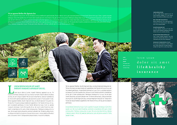 PSD 템플릿 편집 표지디자인 북디자인 출판디자인 여자 남자 내지 리플렛 북커버 3단접지 의학 팜플렛 여러명 상반신 성인 30대 노부부 한국인 60대 녹십자 이미지템플릿 부부 노년 다수 사람 동양인 장년 십자 파일형식