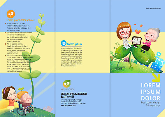 PSD 식물 템플릿 편집 표지디자인 북디자인 출판디자인 여자 표지 할머니 어린이 리플렛 북커버 3단접지 팜플렛 여러명 성인 새싹 의사 자원봉사자 복지 휠체어 노인복지 이미지템플릿 노년 다수 사람 의료진 사회이슈 파일형식