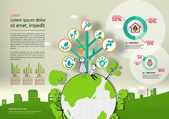 PSD 나무 템플릿 편집 표지디자인 북디자인 출판디자인 여자 남자 내지 지구 어린이 리플렛 북커버 팜플렛 두명 자연보호 그린캠페인 절약 보호 애뉴얼리포트 이미지템플릿 식물 캠페인 컨셉 자연 사람 보고서 파일형식
