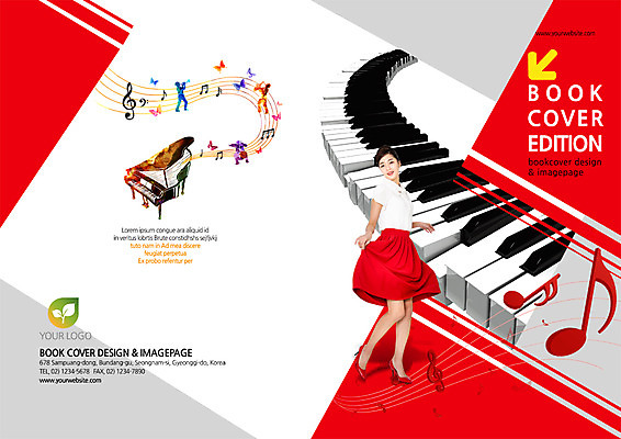 PSD 템플릿 편집 표지디자인 북디자인 출판디자인 여자 표지 악기 음악 리플렛 북커버 음표 한명 팜플렛 20대 성인 취미 한국인 피아노건반 건반 피아노 건반악기 복고 그랜드피아노 이미지템플릿 1 기호 문화예술 사람 동양인 청년 파일형식
