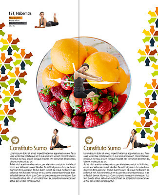 전신 PSD 템플릿 편집 표지디자인 북디자인 출판디자인 여자 내지 리플렛 다이어트 2단접지 북커버 오렌지 요가 딸기 팜플렛 여러명 성인 뷰티 한국인 이미지템플릿 웰빙 다수 과일 건강 사람 동양인 파일형식