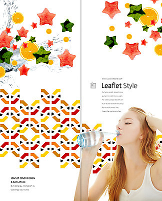 PSD 외국인 템플릿 편집 표지디자인 북디자인 출판디자인 여자 표지 별 리플렛 2단접지 북커버 오렌지 수박 한명 팜플렛 상반신 20대 성인 물 뷰티 이미지템플릿 자연요소 1 과일 사람 인종 청년 파일형식